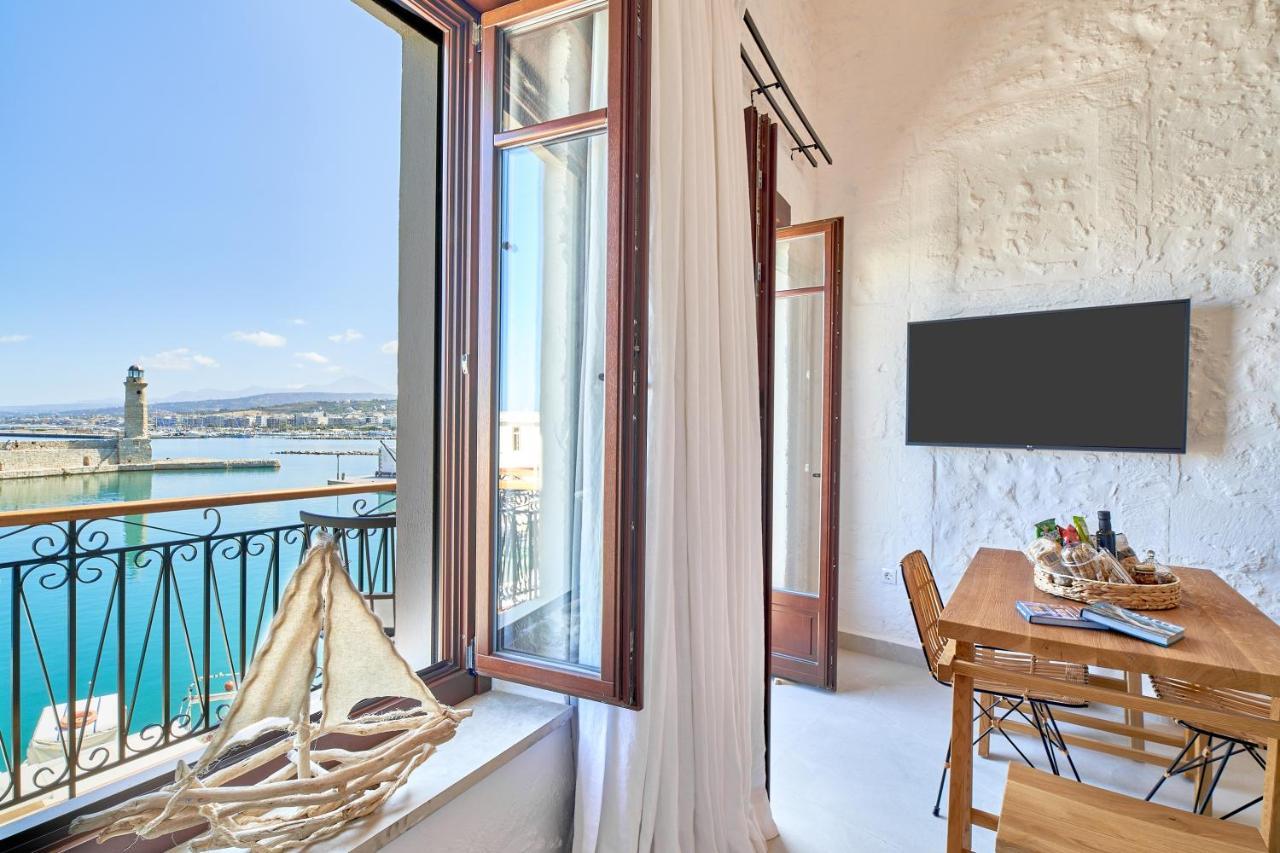 Vista Del Porto Luxury Suites Rethymno  ภายนอก รูปภาพ