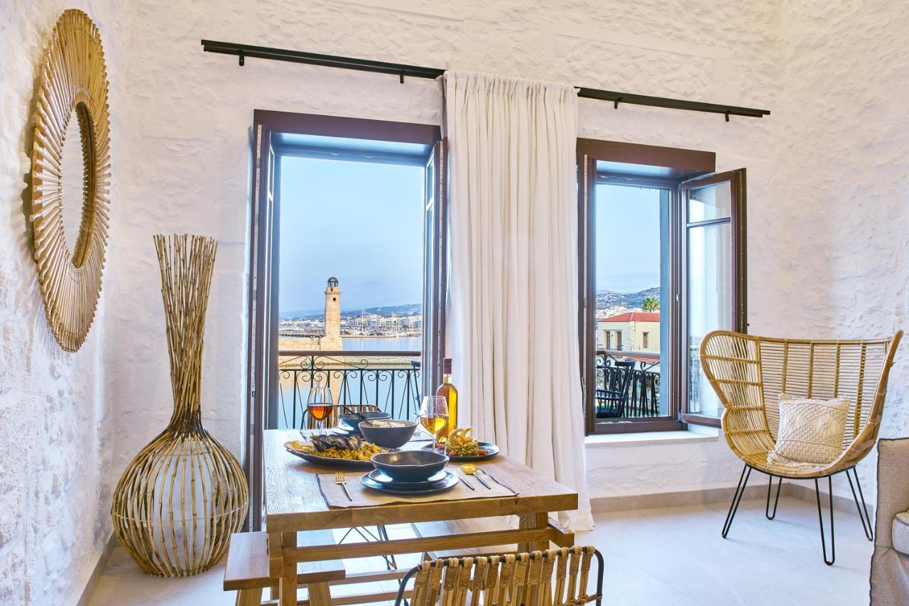 Vista Del Porto Luxury Suites Rethymno  ภายนอก รูปภาพ