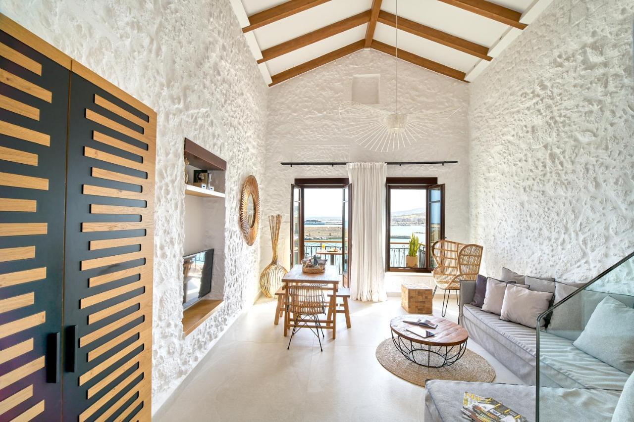 Vista Del Porto Luxury Suites Rethymno  ภายนอก รูปภาพ