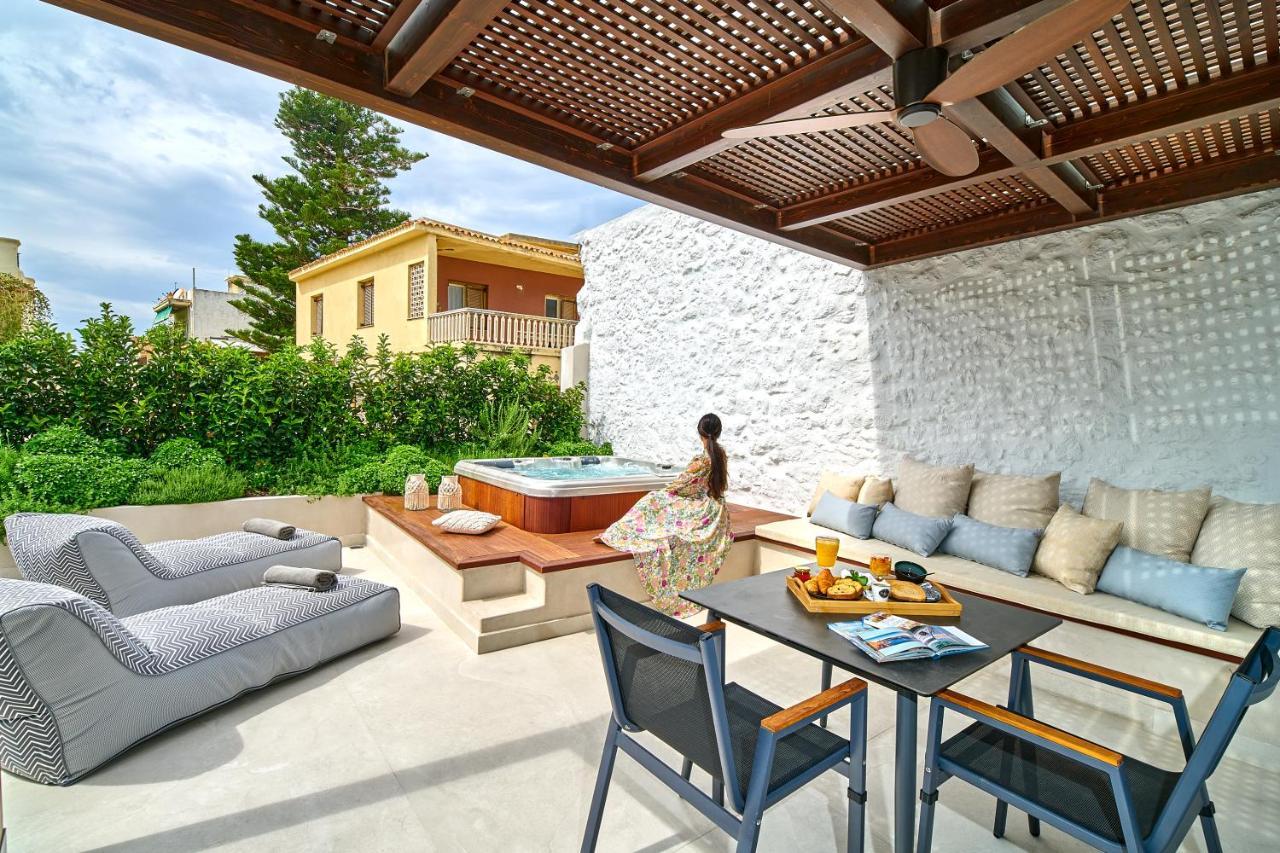 Vista Del Porto Luxury Suites Rethymno  ภายนอก รูปภาพ